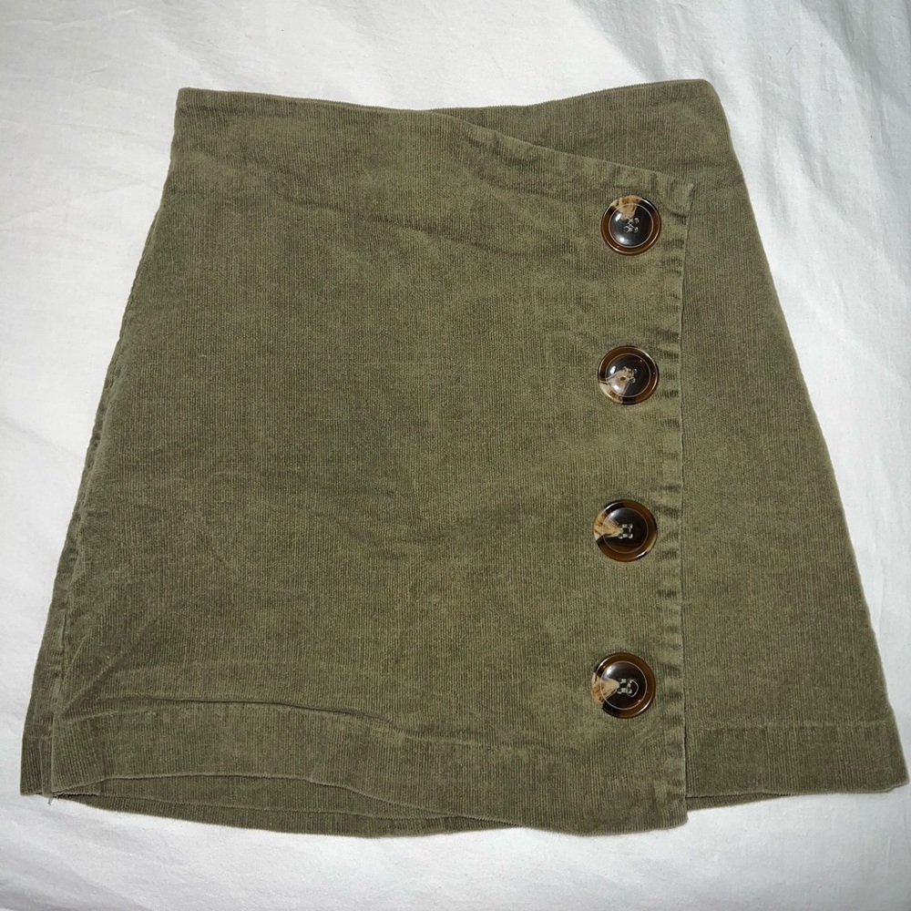 Altar’s State Mini Skirt in Olive
